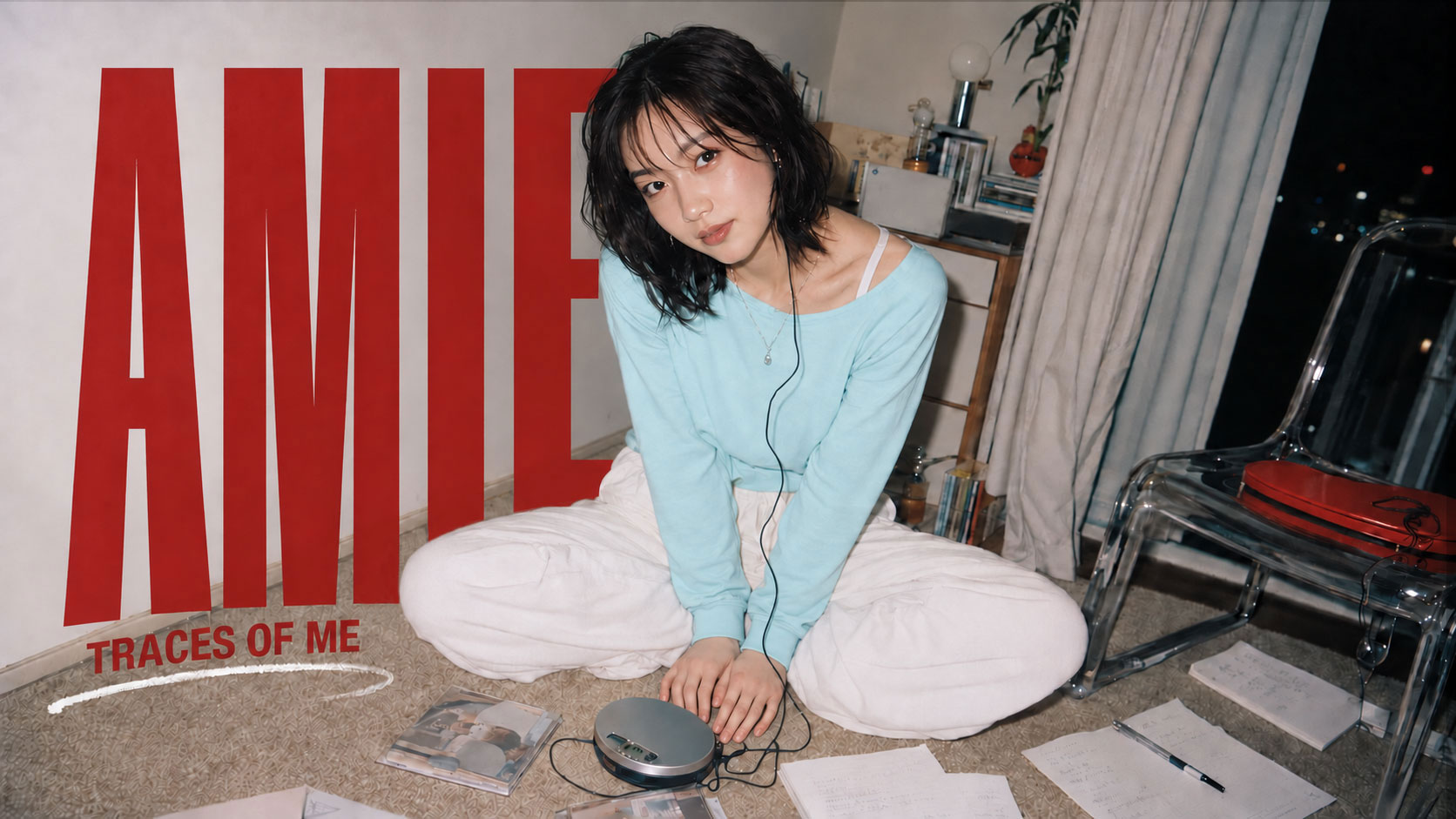 AMIE「TRACES OF ME」のキービジュアル